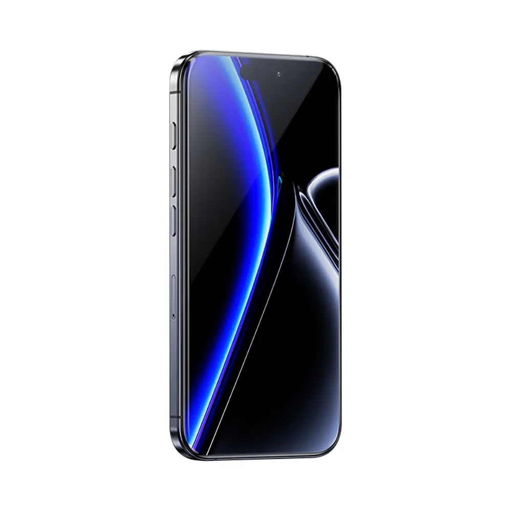Benks Glass Warrior Sapphire Coating Tempered Glass Screen Protector for iPhone 16 Pro Max - Clear / Black Thin Edge