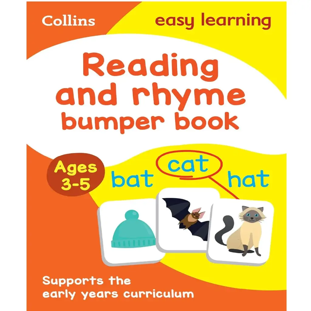 Reading and Rhyme Bumper Book Ages 3-5: Ideal for Home Learning (Collins Easy Learning Preschool)