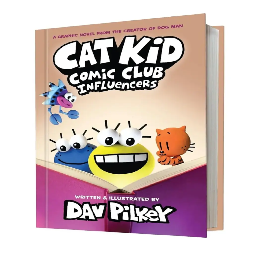 Cat Kid Comic Club 5: Influencers: From The Creator Of Dog Man