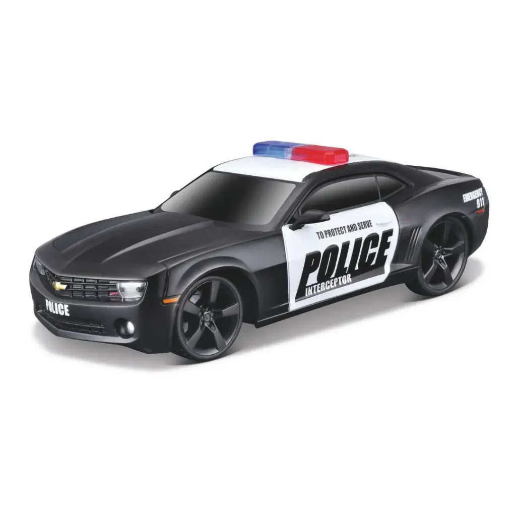 Maisto Tech 1:24 MotoSounds - 2010 Chevrolet Camaro SS (Police)(incl 2 AA batteries)