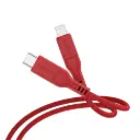 كابل أميزينج ثينج ثاندر برو من USB-C إلى Lightning بقدرة 3.2 أمبير و 30 واط وبطول 1.1 متر - أحمر