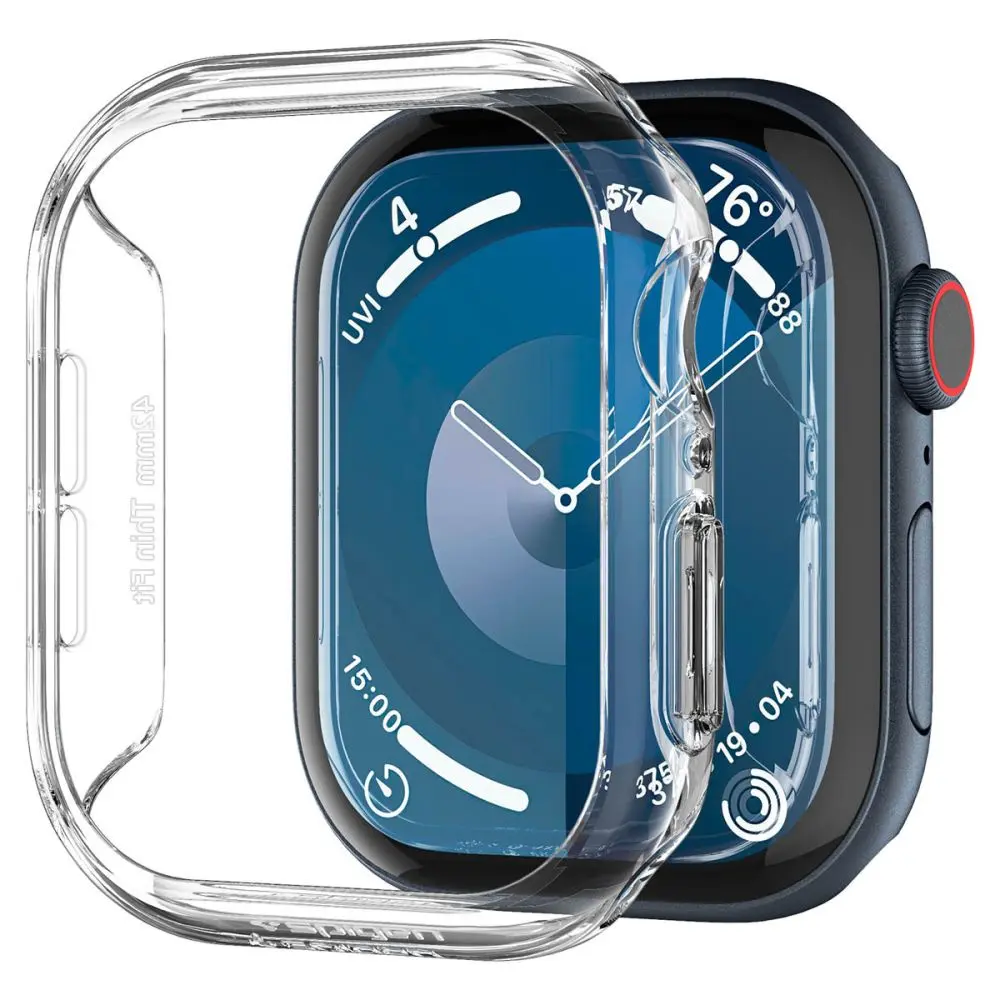 Spigen Apple Watch Series 10 42mm Thin Fit Case - Crystal Clear