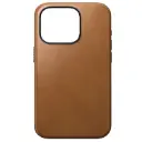 Nomad Modern Leather Case for iPhone 15 Pro - English Tan