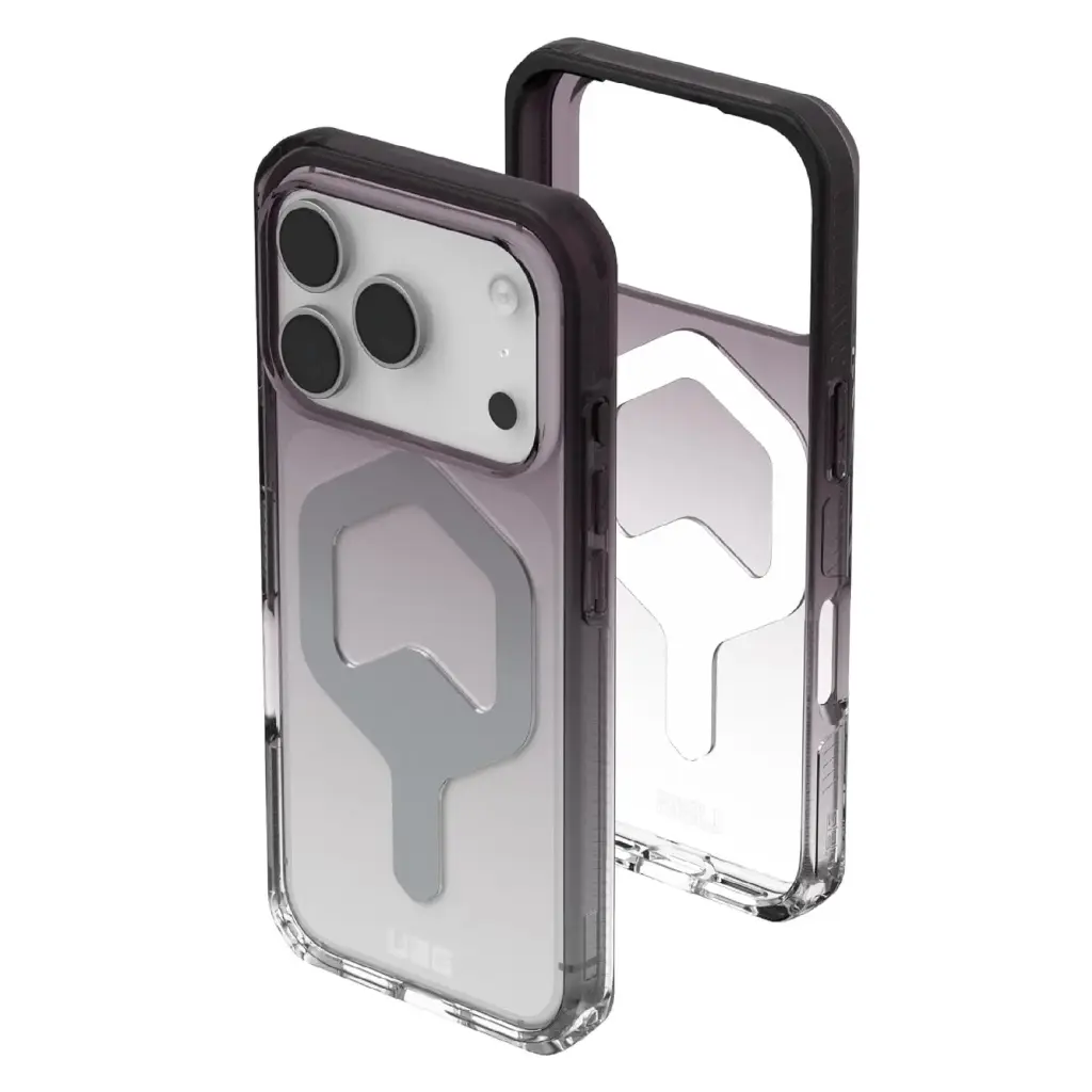 UAG Plyo MagSafe Case for iPhone 17 Pro - Black/Clear Ombre