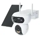 EZVIZ HB90 Dual 4MP+4MP Wi-Fi Battery Camera with 8W Solar Panel