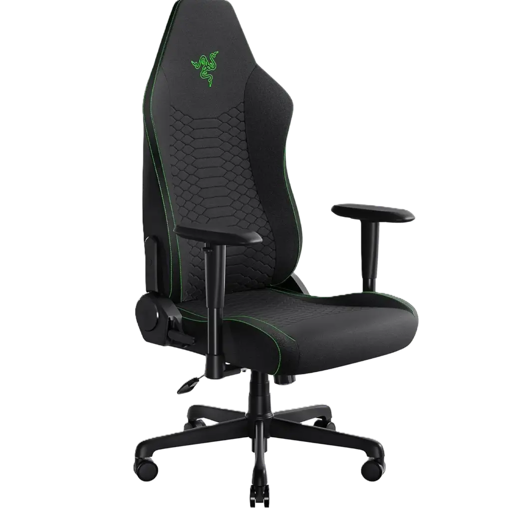 Razer Iskur V2 X Gaming Chair with Built-In Lumbar Support - Black