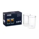 De'Longhi Double Wall Cold Brew Glasses 220ml - Set of 2