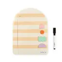 Kikkerland Magnetic Memo Board Pink