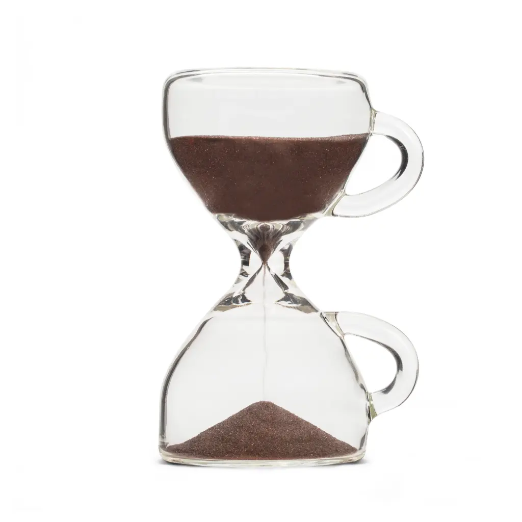 Kikkerland Coffee Break Sand Timer