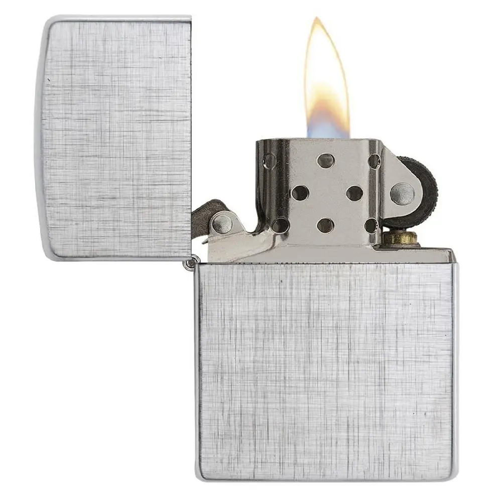 Zippo Linen Weave Windproof Lighter