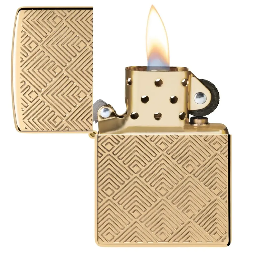 Zippo Pattern Armor Windproof Lighter