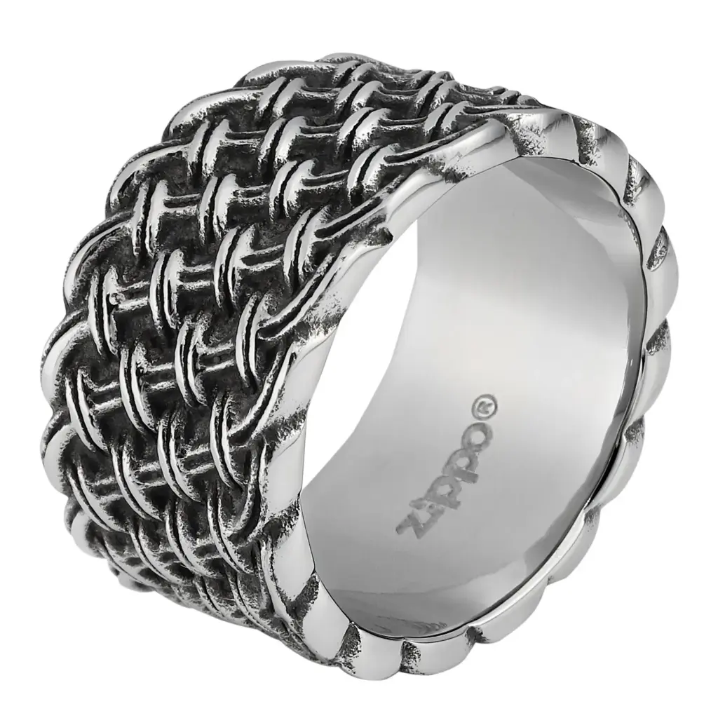Zippo Classic Braided Ring - Size 62