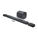 JBL ساوند بار 11.1.4 قناة مع مكبرات صوت محيطية قابلة للفصل ومضخم صوت لاسلكي Bar 1300MK2 - أسود