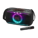 JBL PartyBox On-The-Go 2 Portable Party Speaker with Wireless Microphone - Black