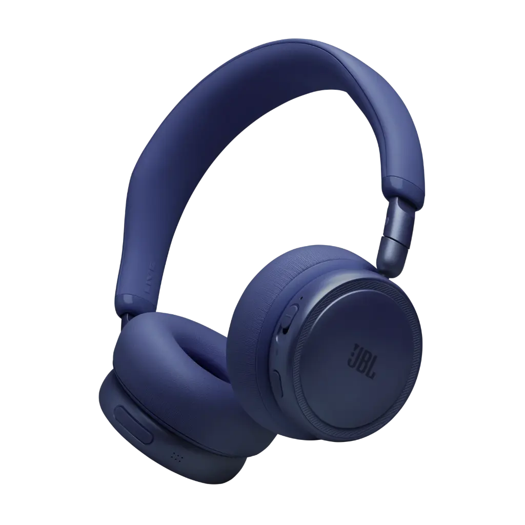 JBL سماعات رأس لاسلكية فوق الأذن مع عزل الضوضاء Tune 680NC - أزرق