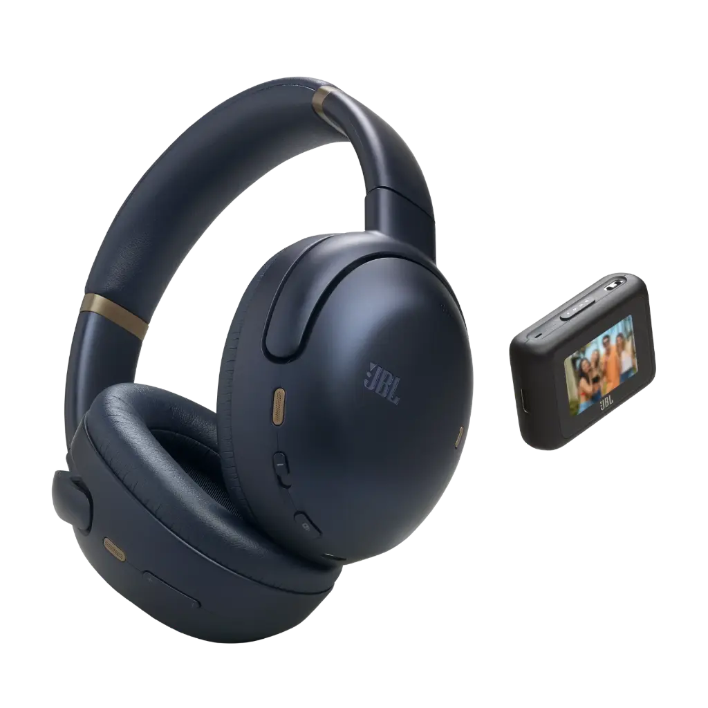 JBL سماعات رأس لاسلكية حول الأذن مع عزل الضوضاء Tour One M3 Smart Tx - أزرق