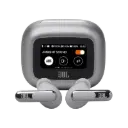JBL Live Beam 3 True Wireless Noise-Cancelling Earbuds - Silver