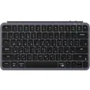 Keychron B1 Pro Ultra-Slim 75% ZMK Wireless Keyboard, Arabic/English - Space Gray