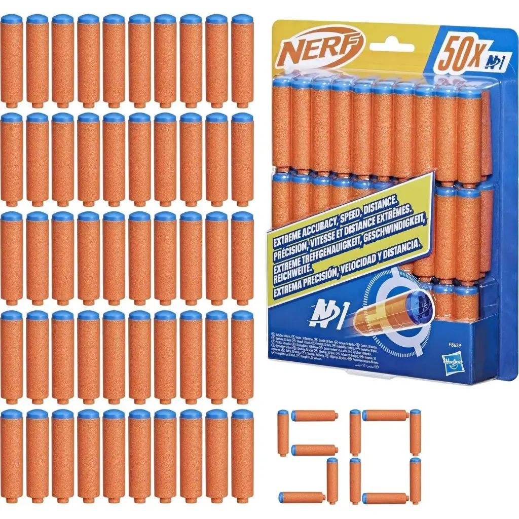 Hasbro Nerf N Series N1 Dart Refill Pack – 50 Darts
