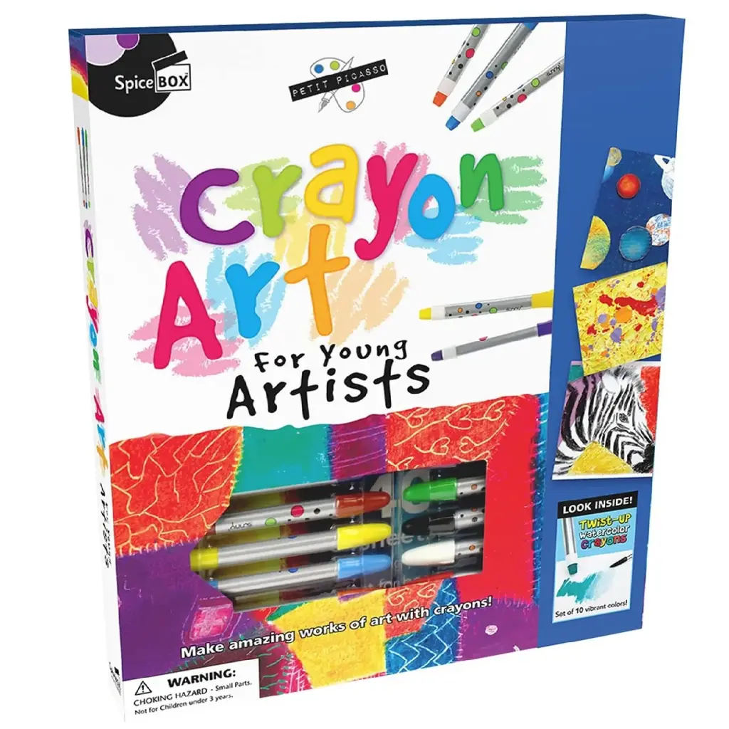 Skillmatics Poke-in Art Crayon Art Craft Kit