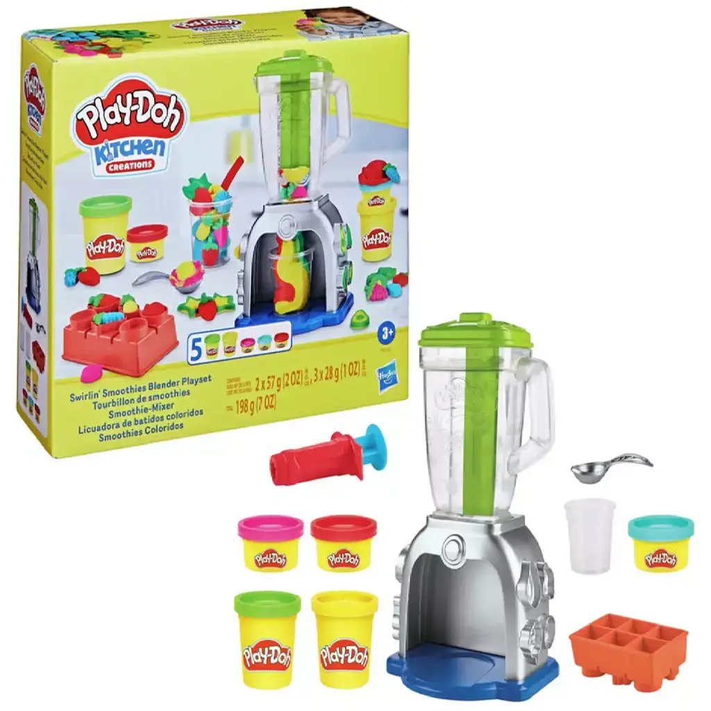 Hasbro Play-Doh Swirlin’ Smoothies Blender Playset
