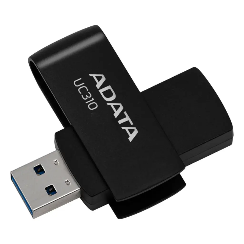 إي داتا UC310 256 جيجابايت يو إس بي 3.2 Gen 1 فلاش درايف - أسود