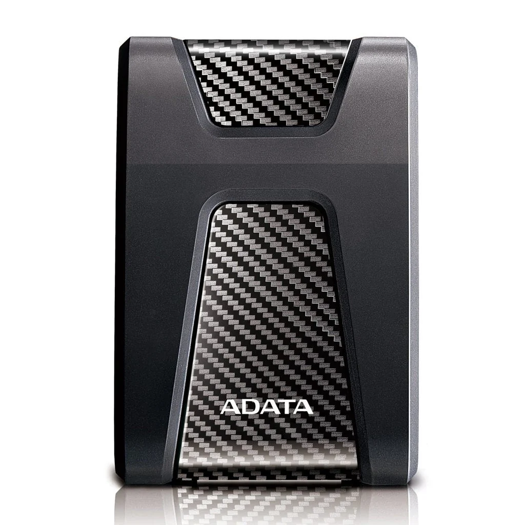 ADATA HD650 4TB USB 3.2 Gen 1 Rugged External Hard Drive - Black