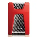 ADATA HD650 2TB USB 3.2 Gen 1 Rugged External Hard Drive - Red