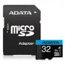 إيه داتا بريمير 32 جيجابايت بطاقة ذاكرة microSDHC إتش سي يو إتش إس-آي الفئة 10 A1 مع محول إس دي