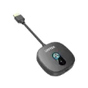 يونيتيك V1711ABK01 طقم موسع HDMI 1080p لاسلكي - 1 جهاز إرسال + 2 جهاز استقبال، حتى 50 متر، أسود