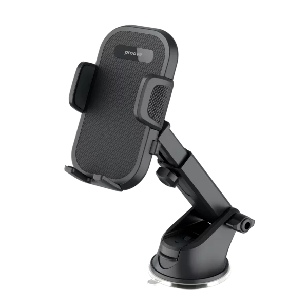 Proove Longway Plaid Suction Type Car Mount - Black