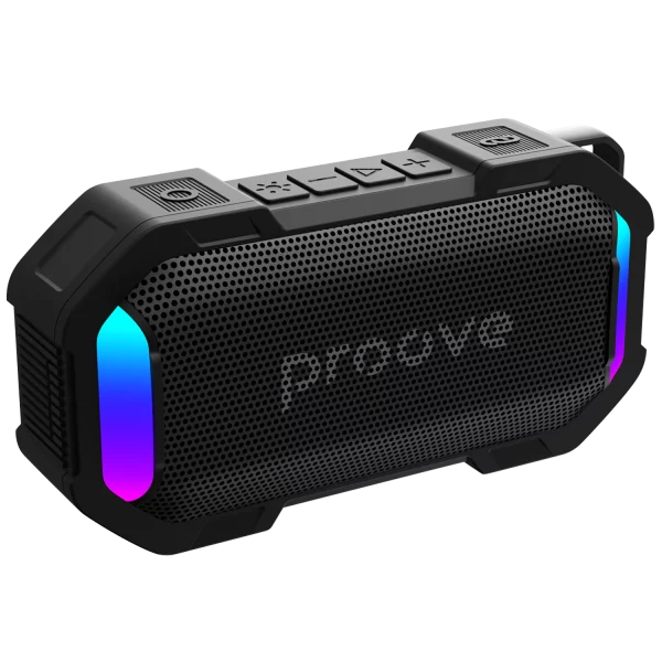 Proove Black Rock 10W Portable Bluetooth Speaker - Black
