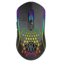 بروفي باز ماوس ألعاب لاسلكي RGB - أسود