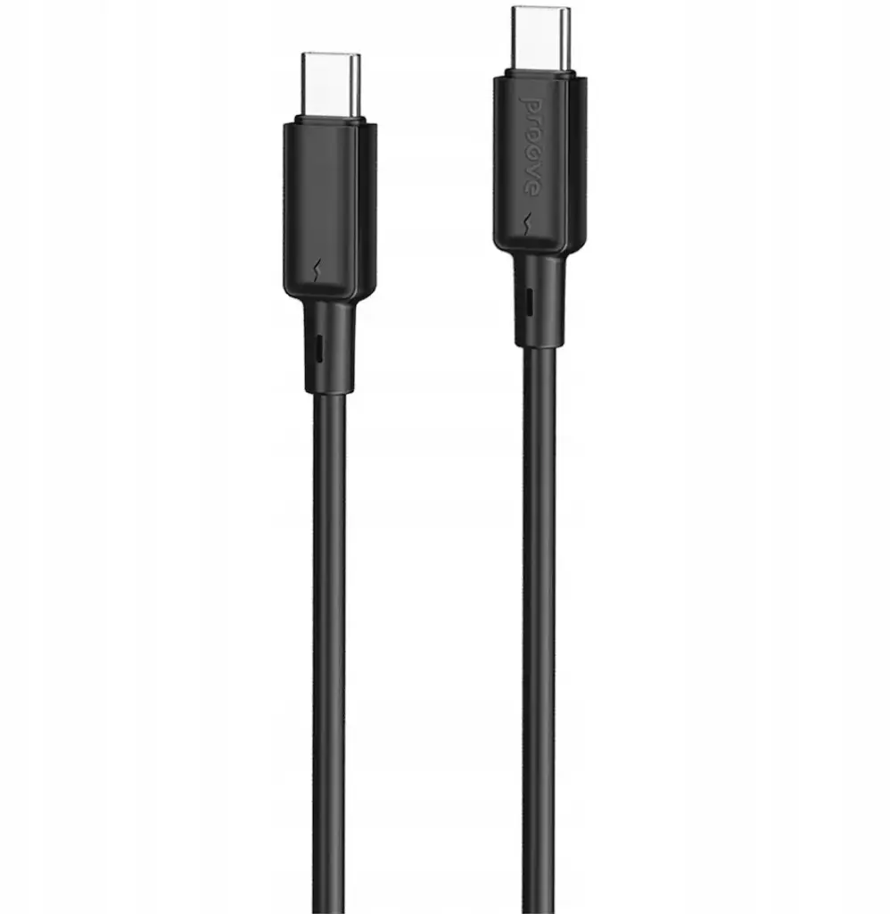 بروفي أمب لايت كابل من Type-C إلى Type-C 60 واط 1 متر - أسود