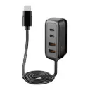 Brave 60W Multi Port Car Charger Extension - For USB-C Cable Port BCC-29