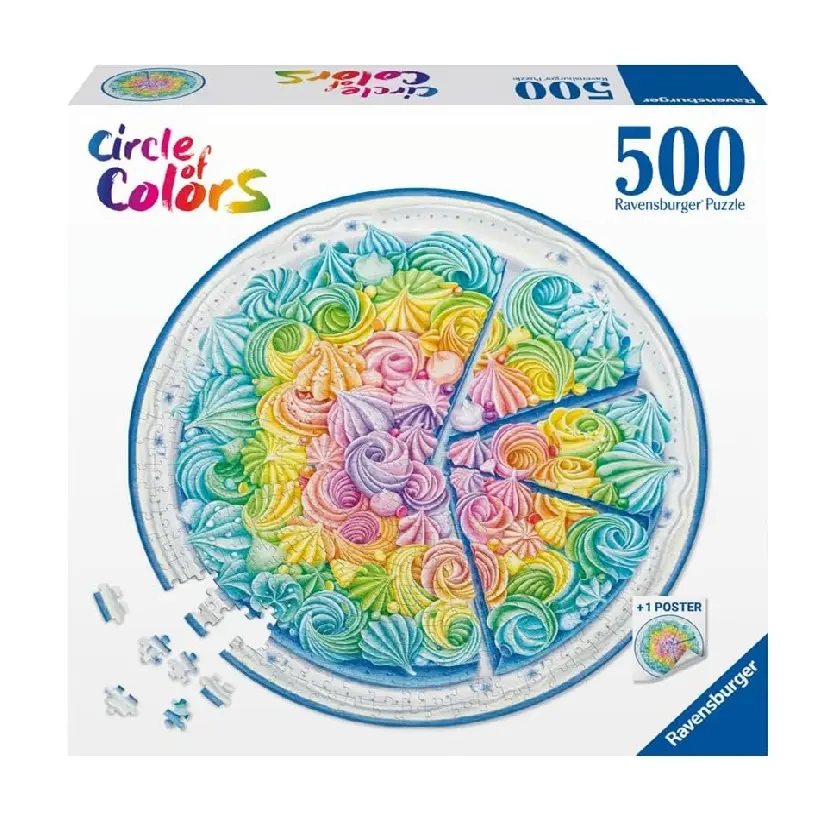 بازل رافينسبورجر كعكة قوس قزح 500 قطعة