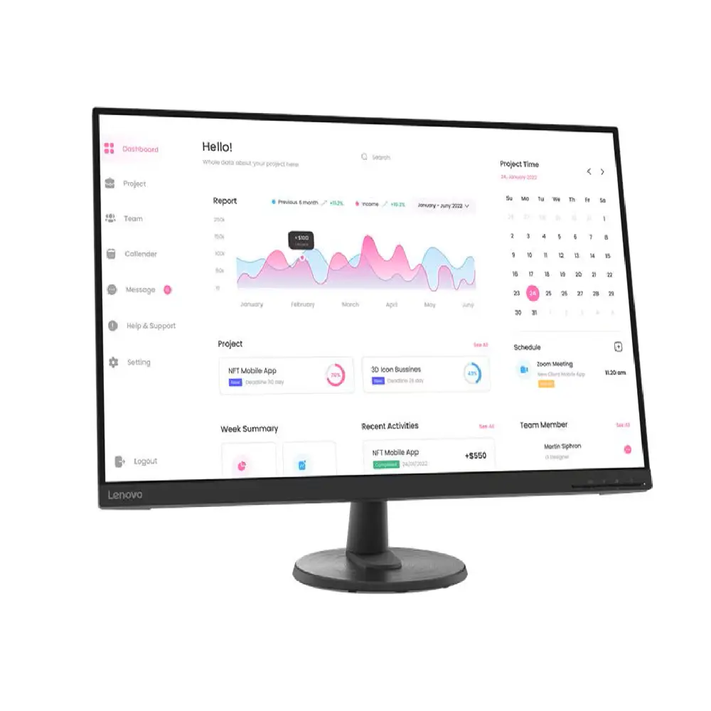 Lenovo D32-40 31.5" FHD VA Monitor