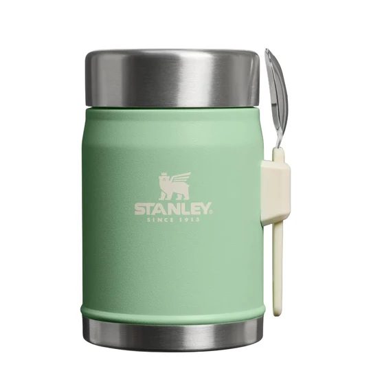 Stanley Classic Legendary Food Jar + Spork 0.4L / 14oz – Pistachio