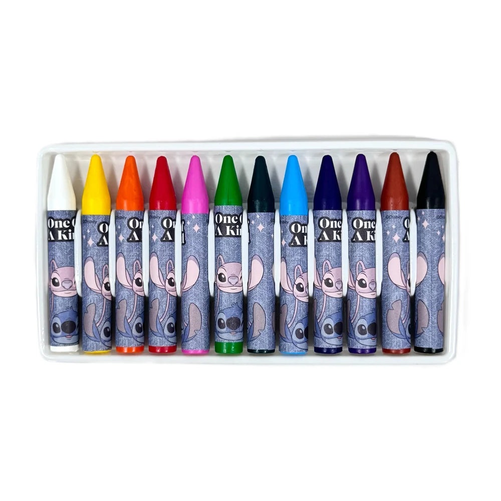 Disney Stitch One Of A Kind Crayons 12Pc Set - Tbt25Reg138