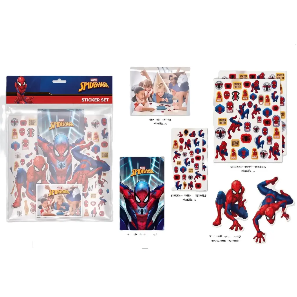 Marvel Spider-Man Beyond Limits 3Pc Sticker Set - Tbt25Reg149