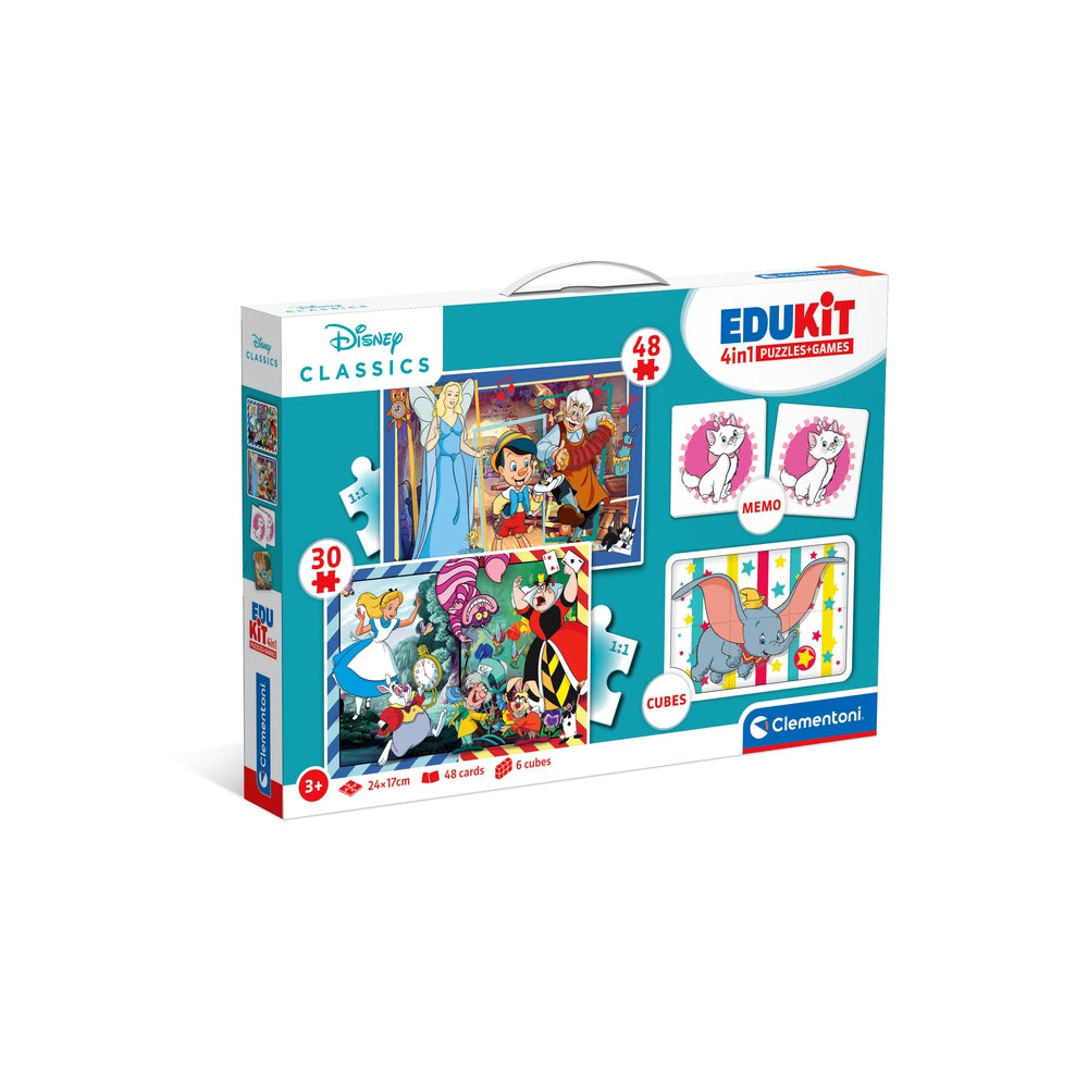 Clementoni Edukit 4In1 Disney Classics