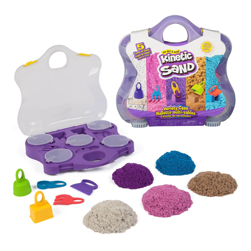 Spin Master (Kinetic Sand) Variety Case Playset