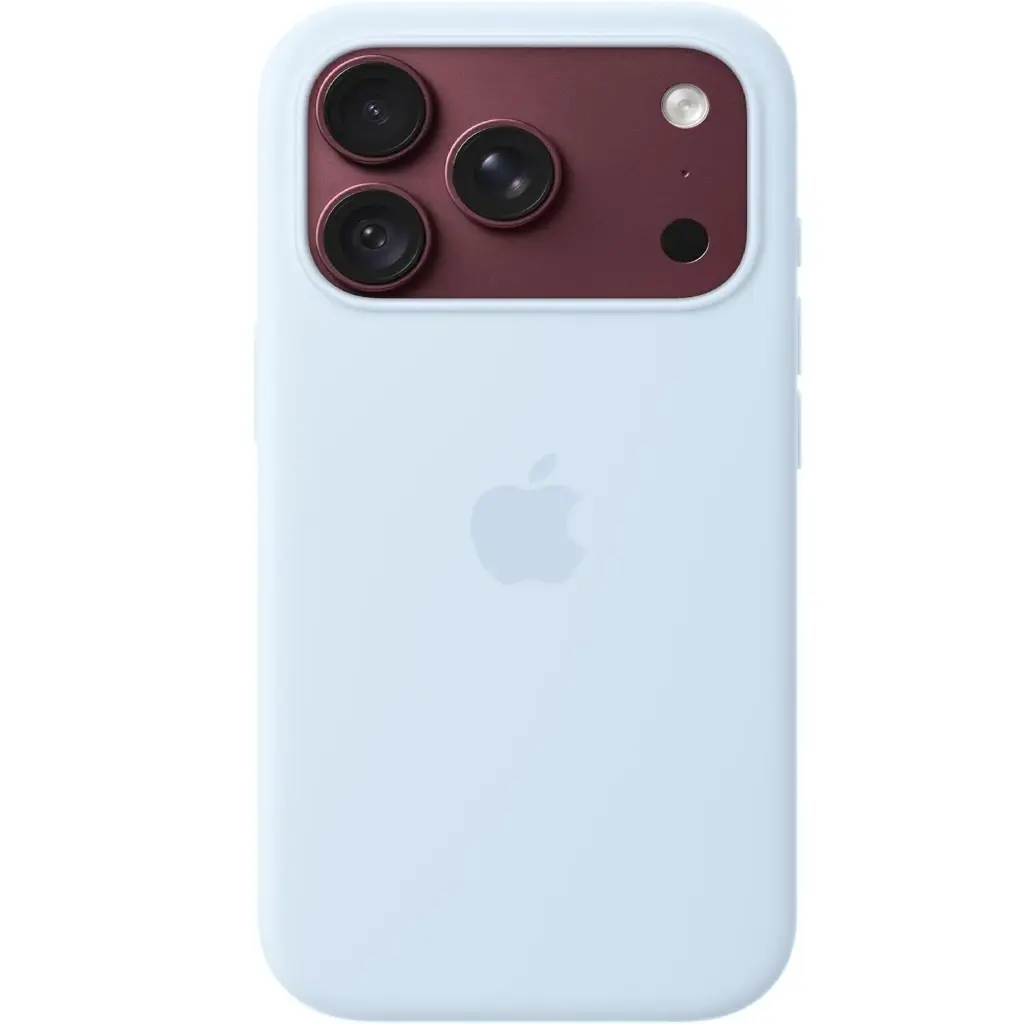 Apple iPhone 18 Pro Silicone Case with MagSafe - Crisp Blue