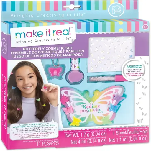 [DNA0006541] Make It Real Butterfly Dreams Cosmetic Set