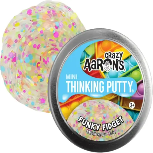 [DNA0007832] Crazy Aaron Mini Funky Fidget Thinking Putty Tin