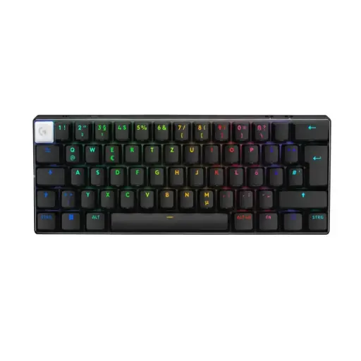 [DNA0011980] لوجيتك Pro X 60 لايتسبيد وايرلس لوحة مفاتيح ألعاب (Tactile) أسود