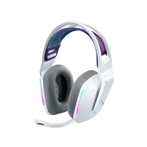 [DNA0012020] Logitech G733 Lightspeed Wireless RGB Gaming Headset - WHITE