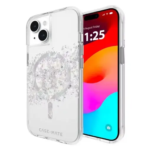 [DNA0012925] Case Mate Iphone 15 Karat Touch Of Pearl With Magsafe