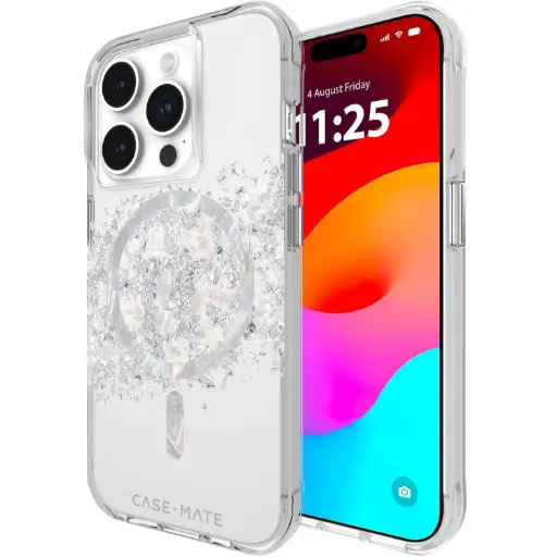 [DNA0012929] Case Mate Iphone 15 Pro Karat Touch Of Pearl With Magsafe