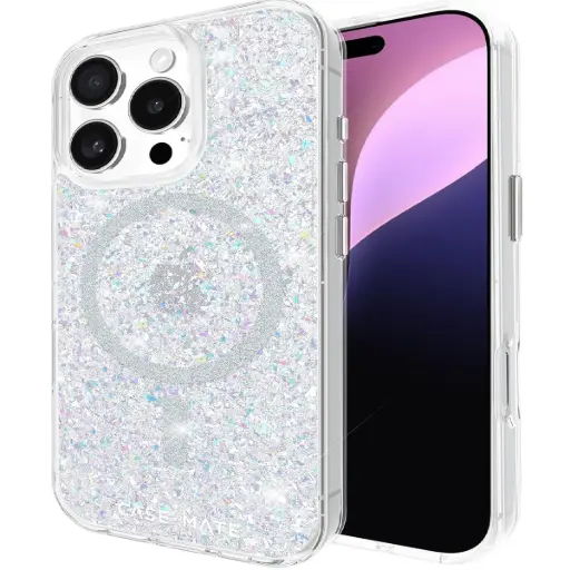 [DNA0012967] كيس ميت آيفون 16 برو – Fashion MagSafe Twinkle Disco